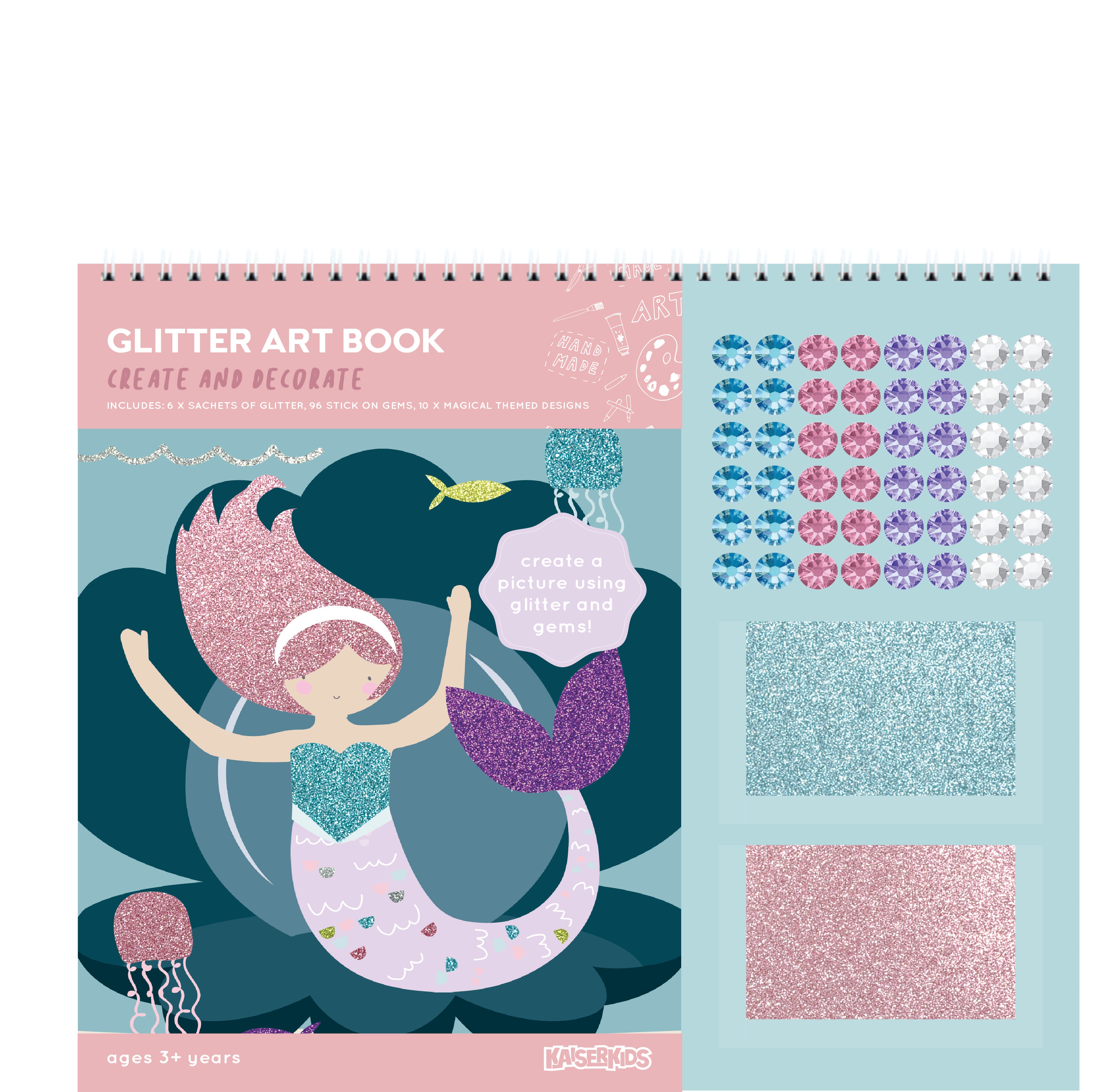 Glitter Activity Book - Underwater